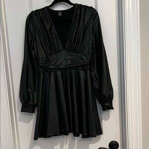 SHEIN Black Mini Dress